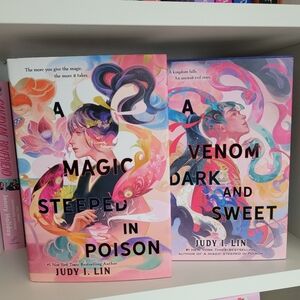 A Magic Steeped in Poison and A Venom Dark and Sweet Books
